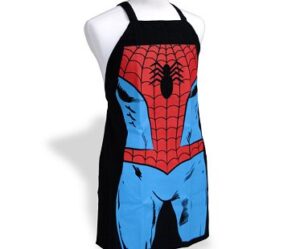 spiderman apron side