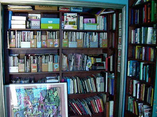 study bookshelves