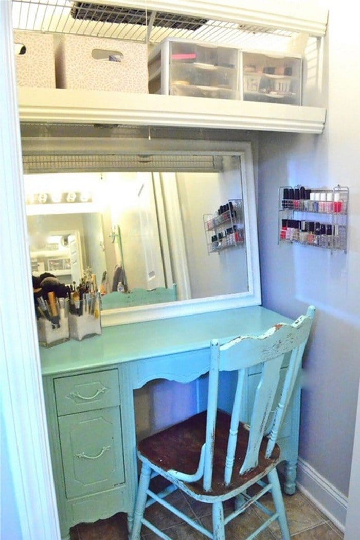 vanity closet