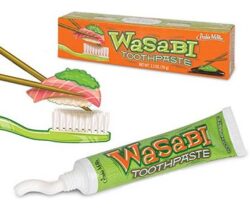 wasabi toothpaste hot