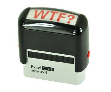 wtf stamp red