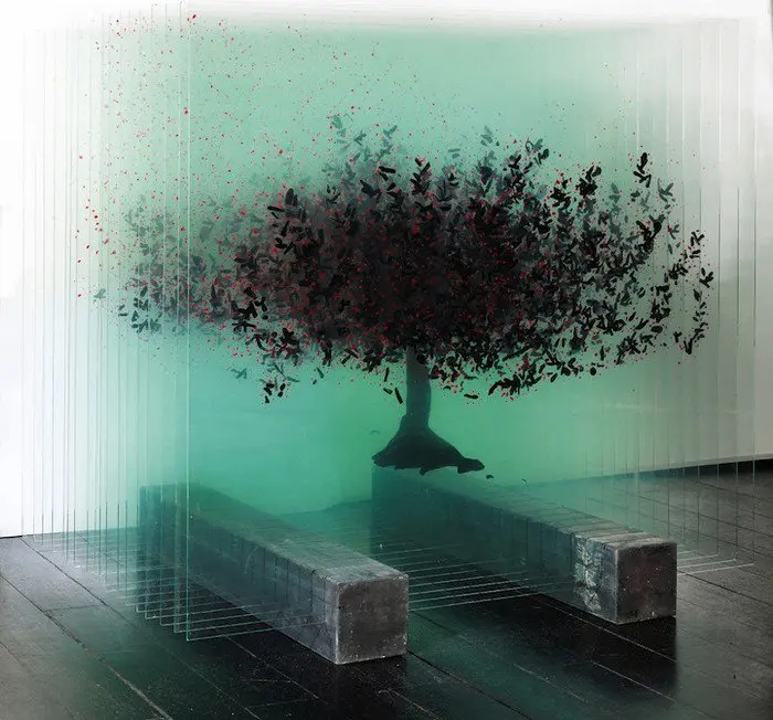 3D floating tree