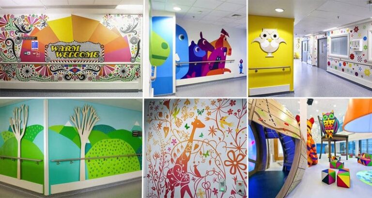 Visual Arts artists make childrens hospital more fun