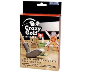 Desktop Golf Stationery Set box