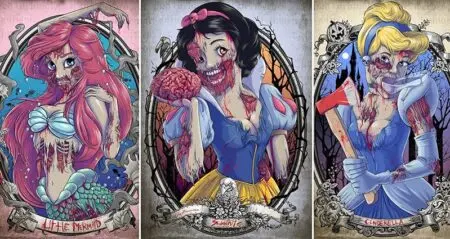 zombie disney princesses