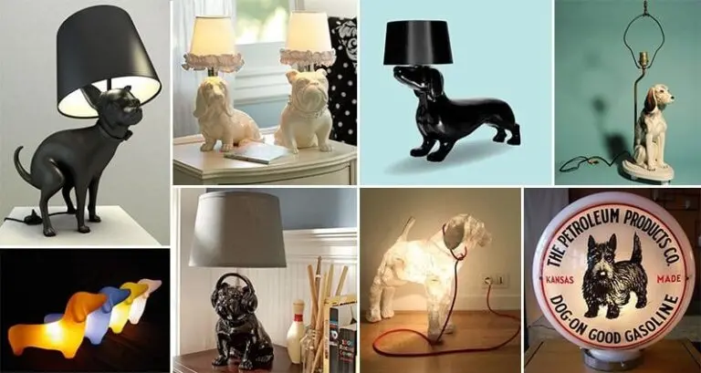 Dog Themed Lamps