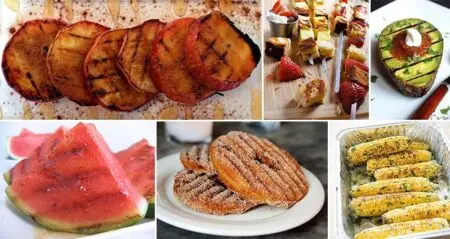grilling different foods