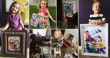 Four Year Old Charity Artist