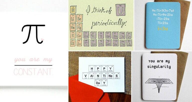 Geeky Valentines day cards