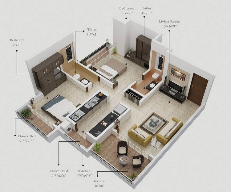 Gurukrupa-Two-Bedroom-with-Patios