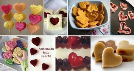 valentines day Heart Shaped Foods