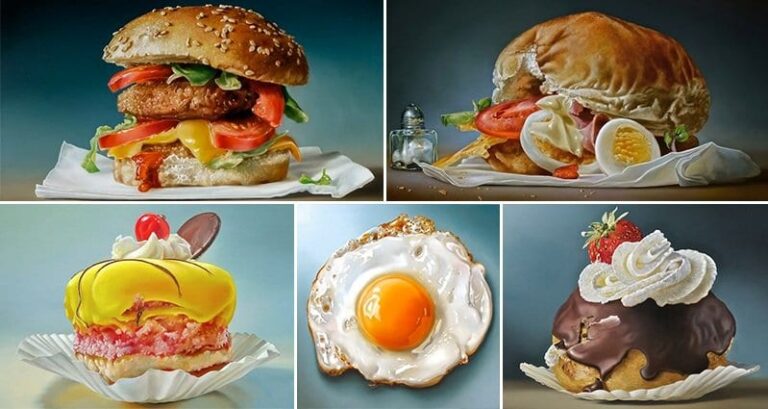 realistic Food Art