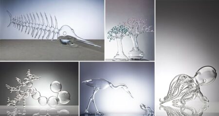 Simone Crestani Glass Sculptures