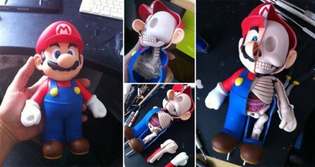 Super Mario Skeleton Model