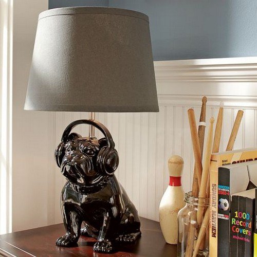 bulldog headphones lamp