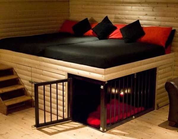 dog cell bed
