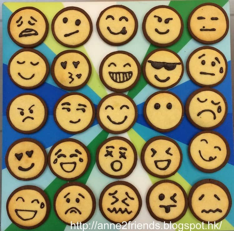 emoji cookies