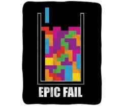 epic fail tetris blanket