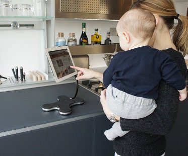 flexible tablet stand kitchen