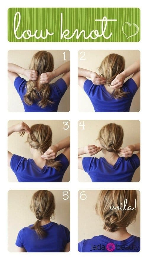 hair-lowknot