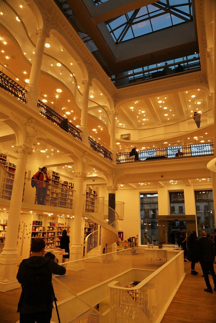 library stairs