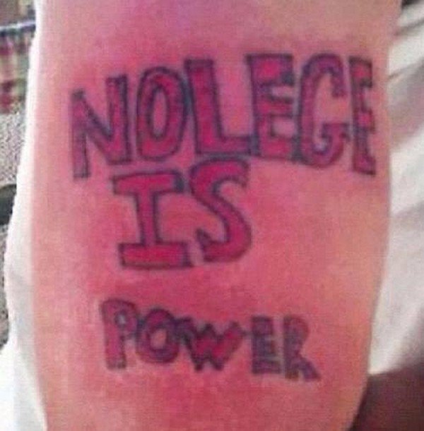 nolege is power