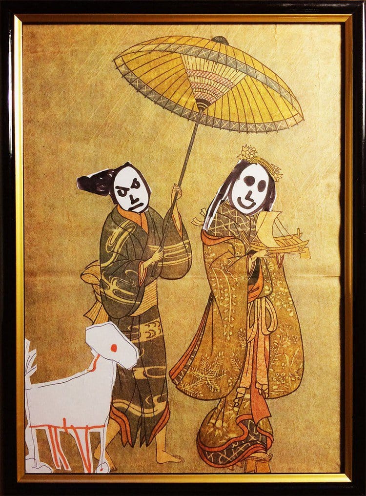 oriental painting kid art