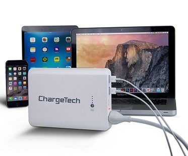 portable power outlet white charge