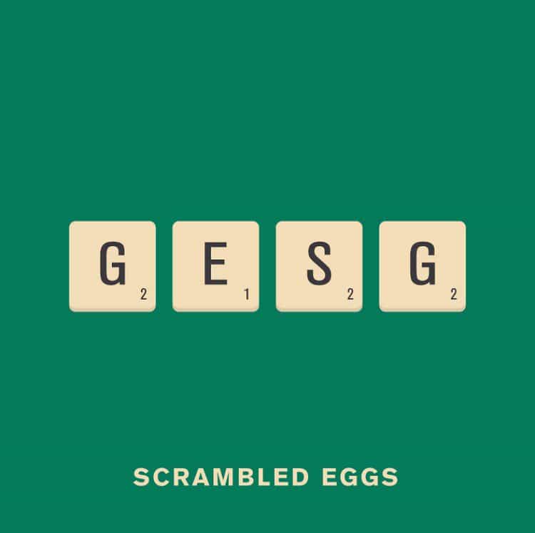 scrambled eggs