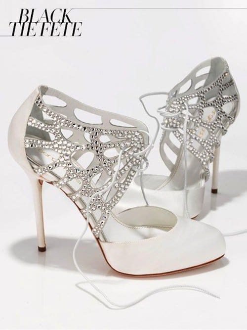 stunning bridal shoes