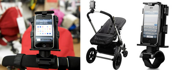 smartphone holder for baby strollers