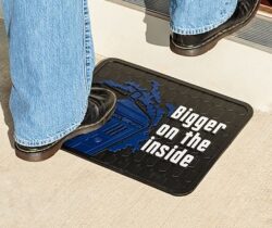 tardis welcome mat