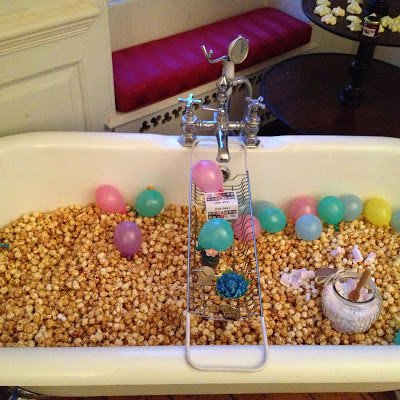 tasting house popcorn bath tub