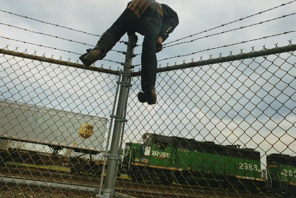 train-fence