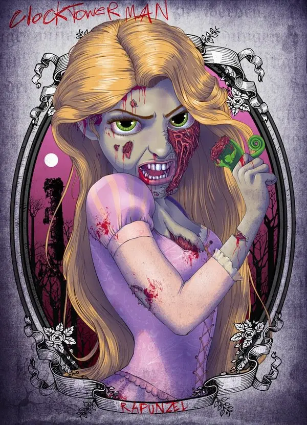 zombie-rapunzel