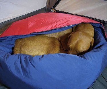 2-In-1 Dog Bed And Sleeping Bag