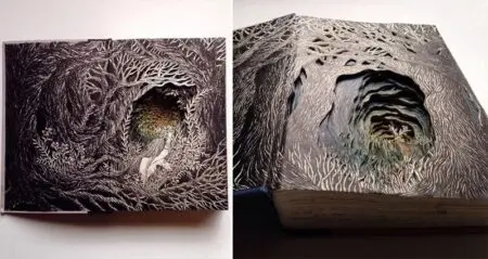 3D Art using Books