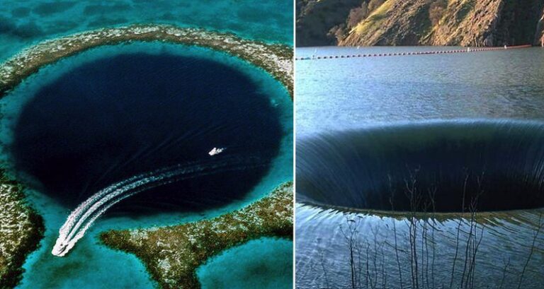 Deep And Scary Holes on earth