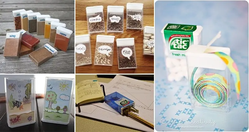 12 Creative Ways To Reuse Tic Tac Containers You Never Thought Of