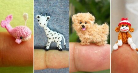 Tiny Crocheted Animals