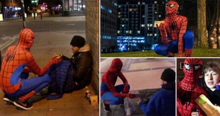 UK's Real Life Spiderman
