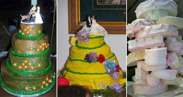 14 Hilarious Wedding Cake Fails You Will Lover