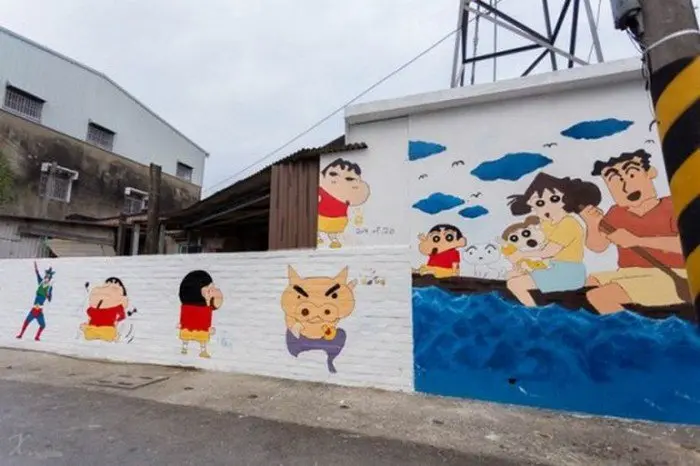 anime mural