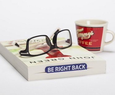 be right back bookmark