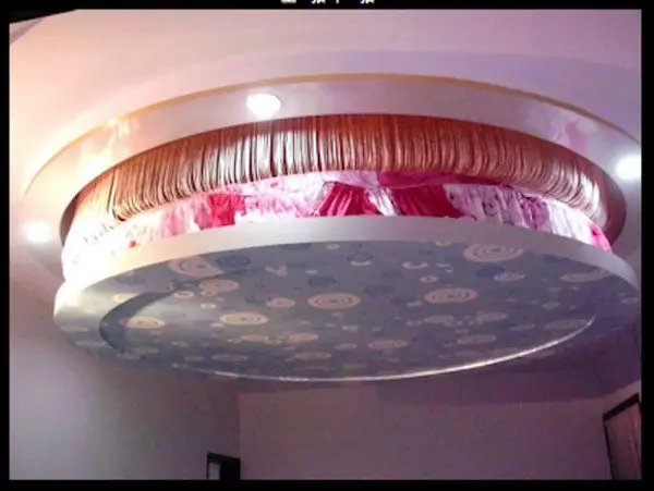 bed in ceiling