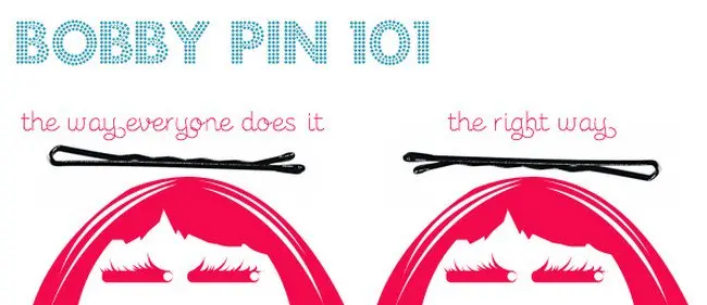 bobby pin instructions