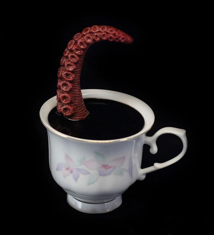 brown tentacle cup