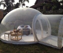 bubble tent clear