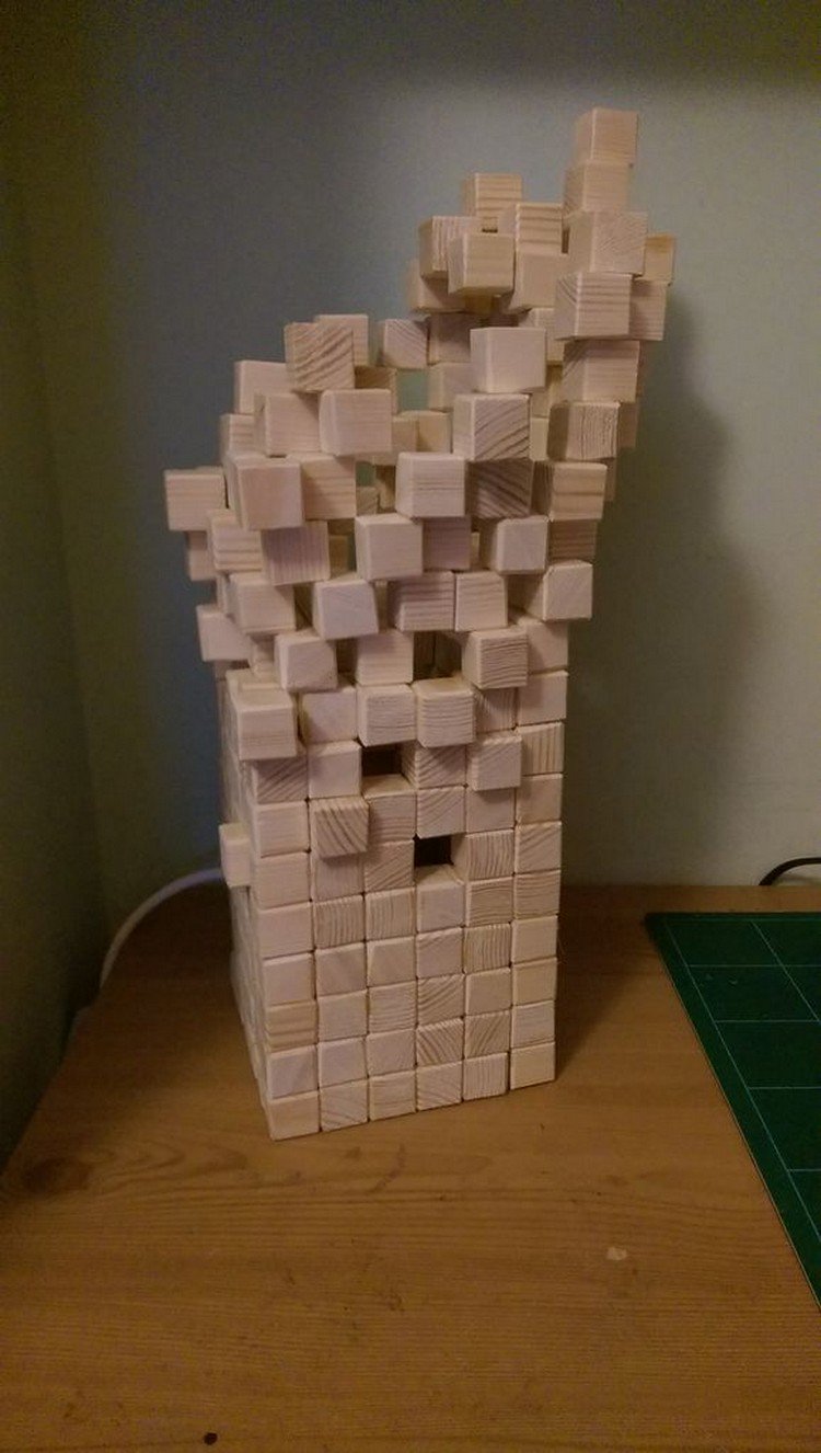 building pixel lamp