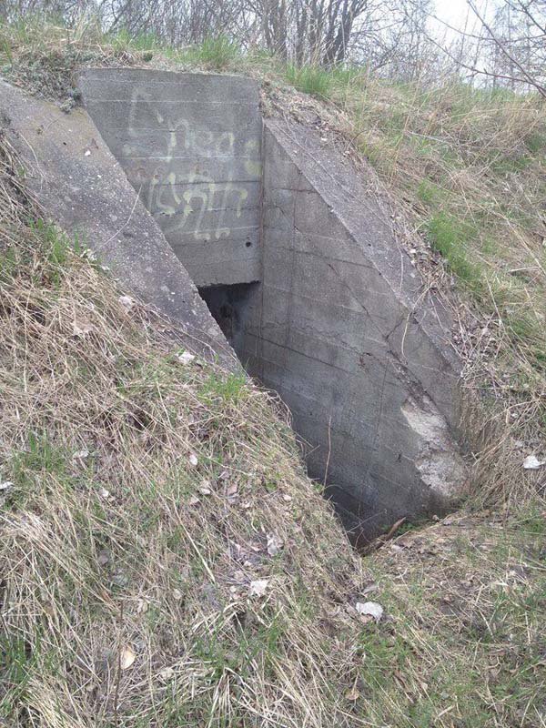 bunker entrance